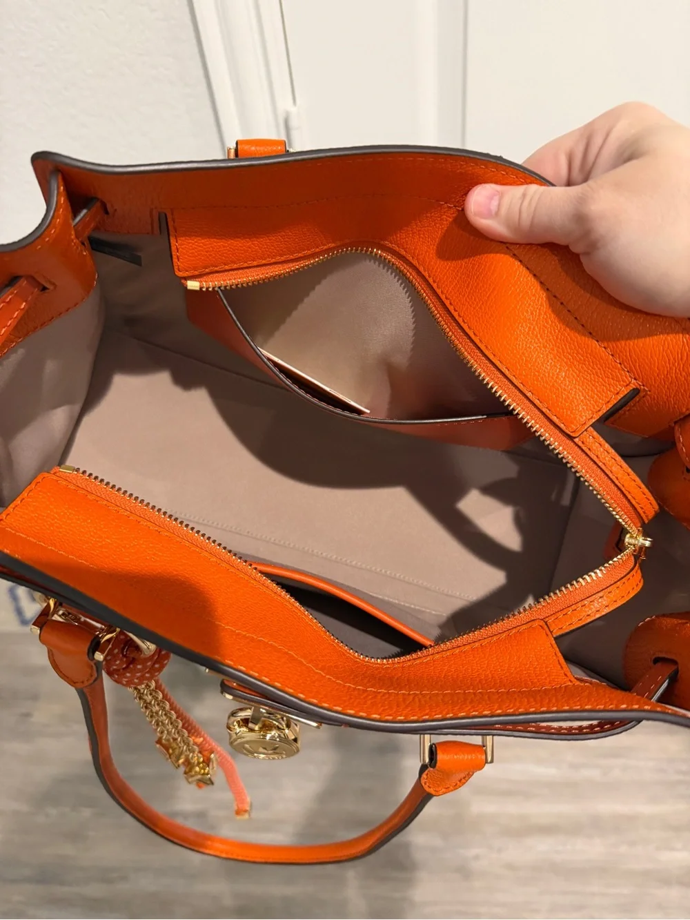 Michael Kors Hamilton Moderne small. Color: Mimosa (no longer available!)